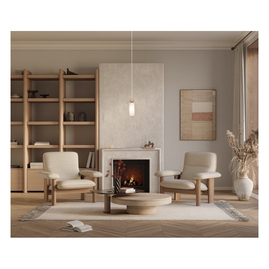 ITALUX - SANTOS cable-suspended pendant 1xG9/40W/230V gold