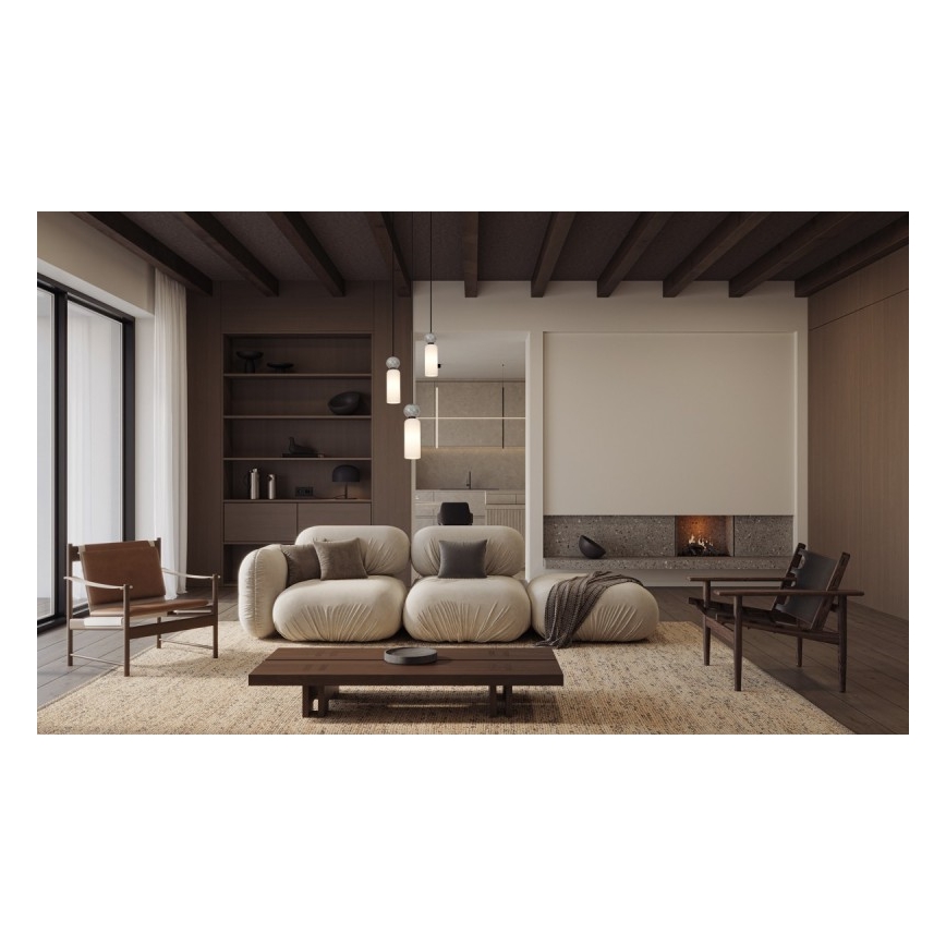 ITALUX - SANTOS cable-hung pendant light, 3x G9/40W/230V, black