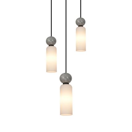 ITALUX - SANTOS cable-hung pendant light, 3x G9/40W/230V, black