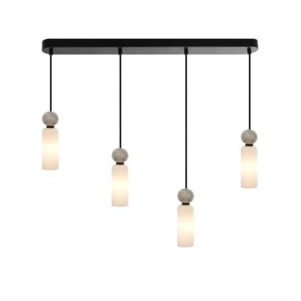 ITALUX - Cable-suspended chandelier SANTOS 4xG9/40W/230V black