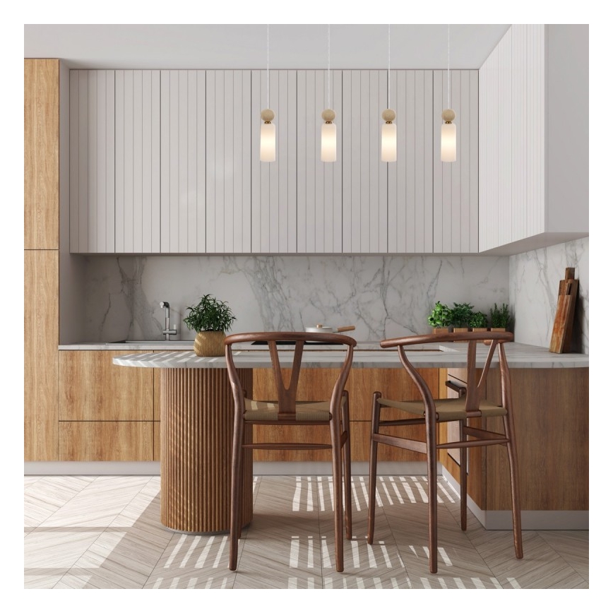 ITALUX - SANTOS Cable-Suspended Chandelier 4xG9/40W/230V Gold