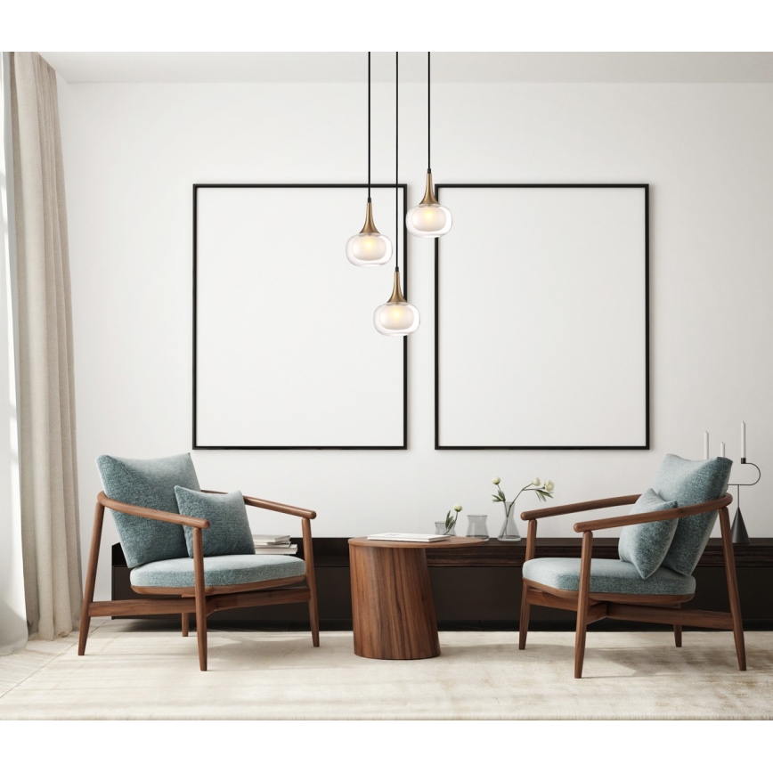 ITALUX - Chandelier on a string KONILA 3xG9/10W/230V