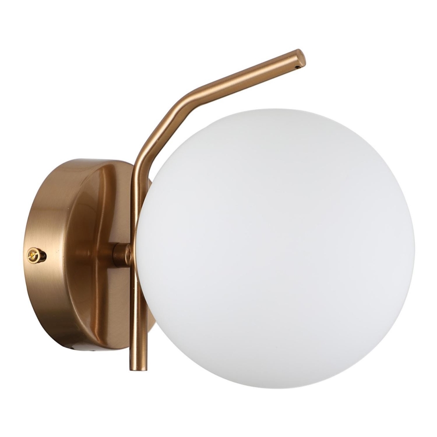 ITALUX - Replacement glass for CARIMI E27 chandelier and wall lamp, 20 cm diameter, white