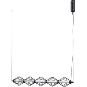 ITALUX - SEVILLA LED Pendant Light on Cable, 25W/230V, 3000K, Black