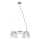 ITALUX - SIMONA cable-hung chandelier 6xE14/40W/230V gold