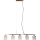 ITALUX - SIMONA cable-suspended chandelier 5xE14/40W/230V gold