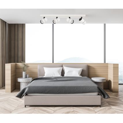 ITALUX - Spotlight LACONI 4xGU10/35W/230V white