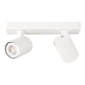 ITALUX - Spotlight LUMSI 2xGU10/35W/230V white