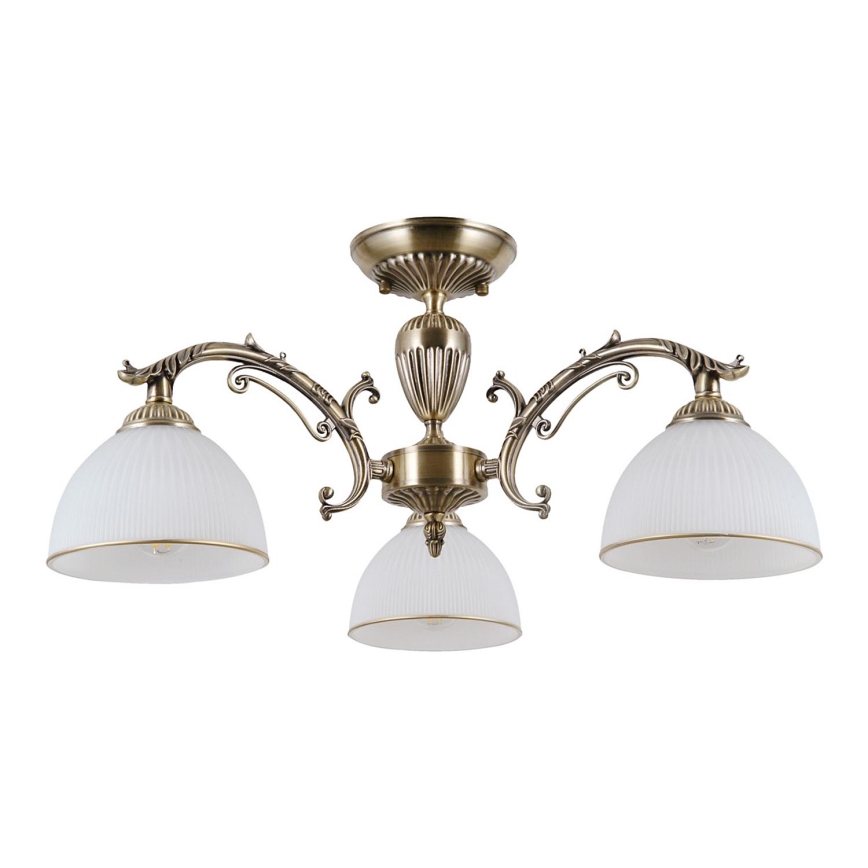 ITALUX - Surface-mounted chandelier FENEZA 3xE27/40W/230V
