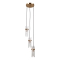 ITALUX - TARASO cable-hung pendant 3xE14/40W/230V gold