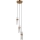 ITALUX - TARASO cable-hung pendant 3xE14/40W/230V gold