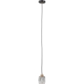 ITALUX - TORNO cable-hung pendant light 1xE14/40W/230V black/gold