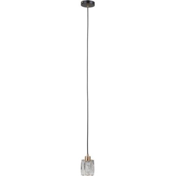 ITALUX - TORNO cable-hung pendant light 1xE14/40W/230V black/gold