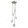 ITALUX - TORNO Cable Pendant Light 5xE14/40W/230V, Gold