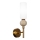ITALUX - Wall lamp SANTOS 1xG9/40W/230V gold