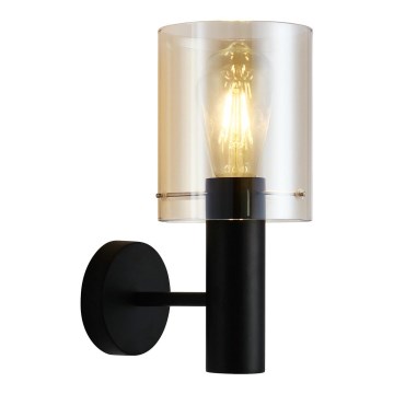 ITALUX - Wall light SARDO 1xE27/40W/230V black/gold