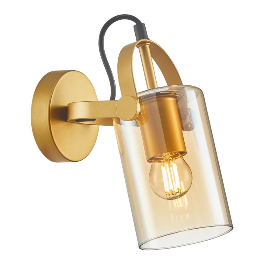 ITALUX - Wall spotlight NANESMA 1xE27/40W/230V gold