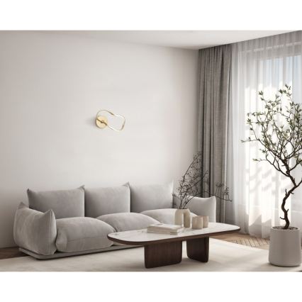 ITALUX - LED Wall Light AMAYA LED/20W/230V Gold