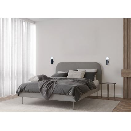 ITALUX - MACERA Wall Lamp 1xE27/40W/230V black