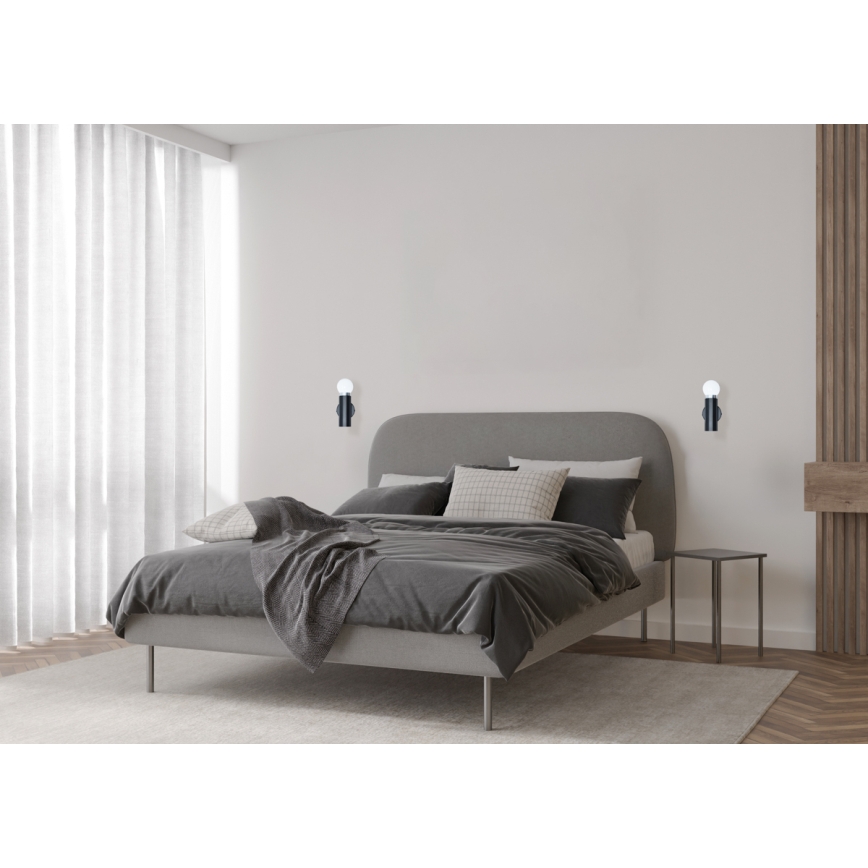 ITALUX - MACERA Wall Lamp 1xE27/40W/230V black