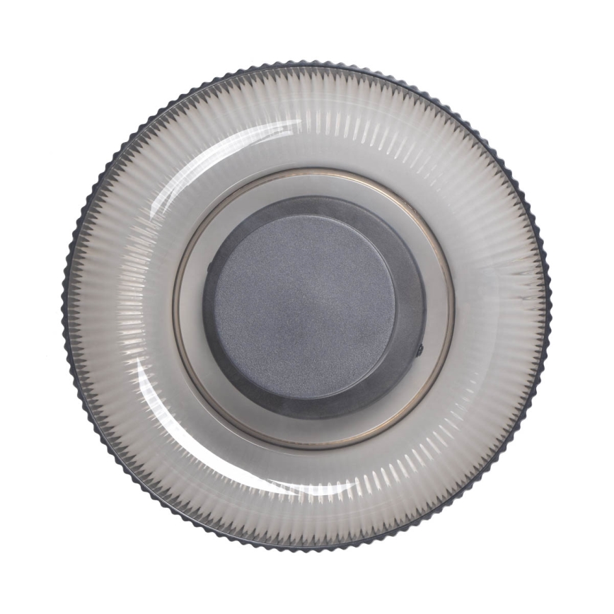 ITALUX - LED Ceiling Light PASSO LED/8W/230V 3000K Ø 25 cm smoked black
