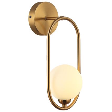 ITALUX - Wall light LUPUS 1xG9/25W/230V gold
