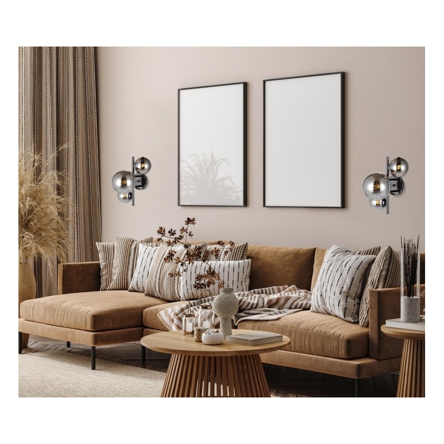 ITALUX - Wall light CANELLO 3xG9/5W/230V black