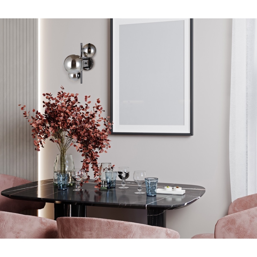 ITALUX - Wall light CANELLO 3xG9/5W/230V black