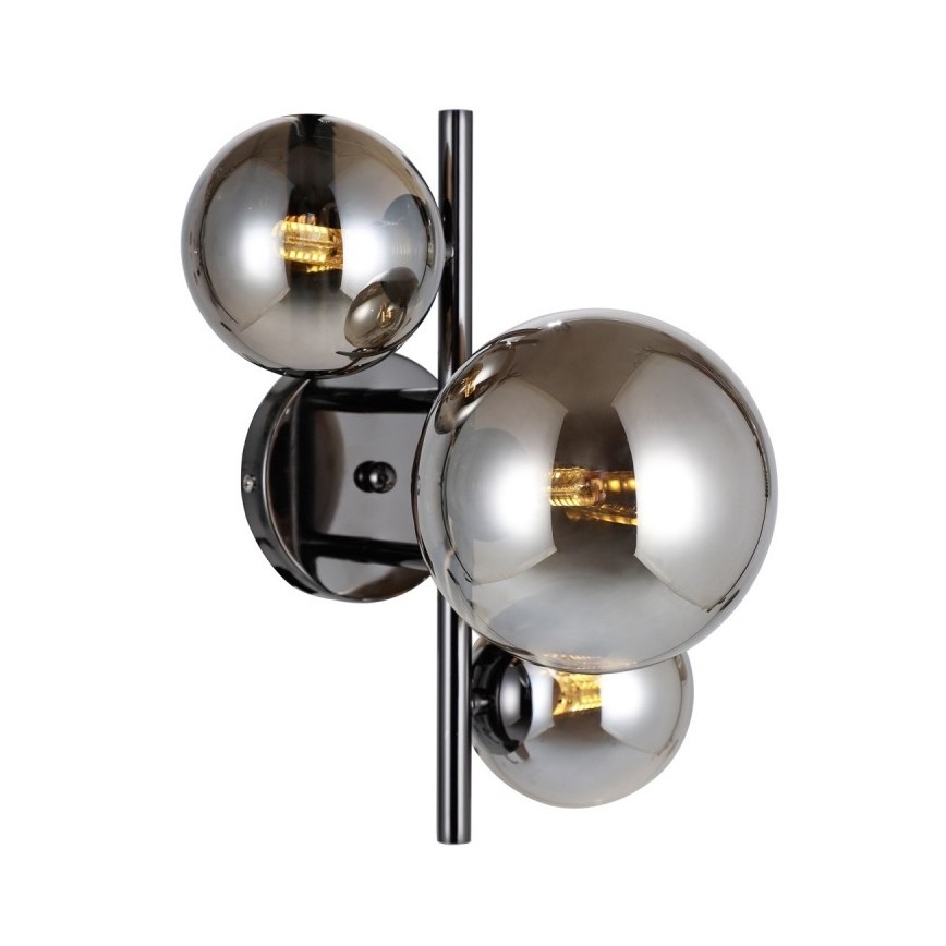 ITALUX - Wall light CANELLO 3xG9/5W/230V black