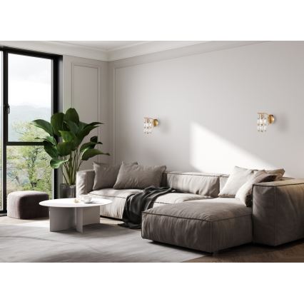ITALUX - Wall lamp ALMA 1xE27/40W/230V gold
