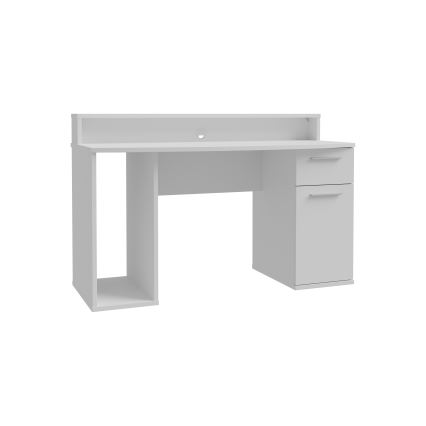 IVAR White Writing Desk with Backlighting