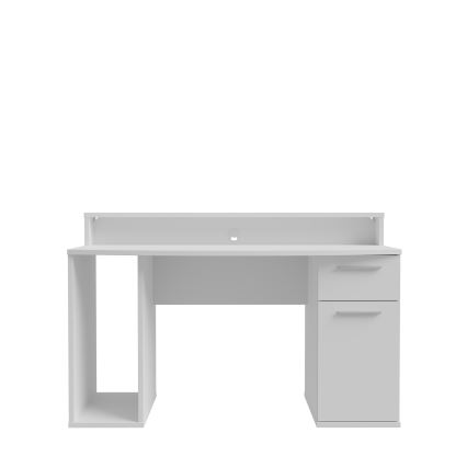 IVAR White Writing Desk with Backlighting