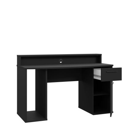 IVAR Writing Desk with Integrated Lighting, Black