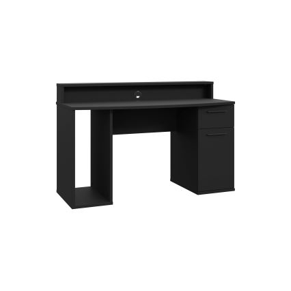 IVAR Writing Desk with Integrated Lighting, Black