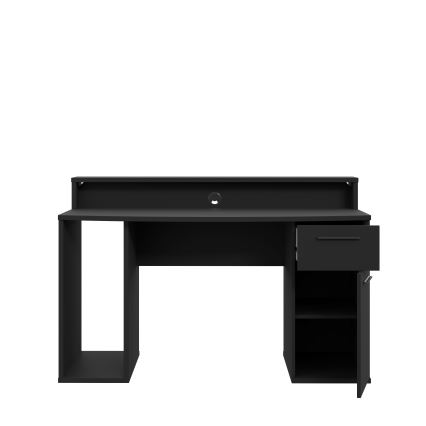 IVAR Writing Desk with Integrated Lighting, Black