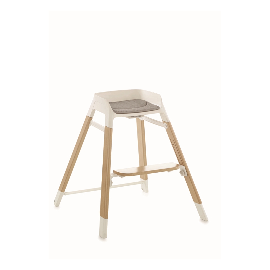 Jané - Children's dining chair 3in1 WOODY grey