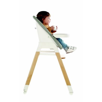 Jané - Children's dining chair 3in1 WOODY grey