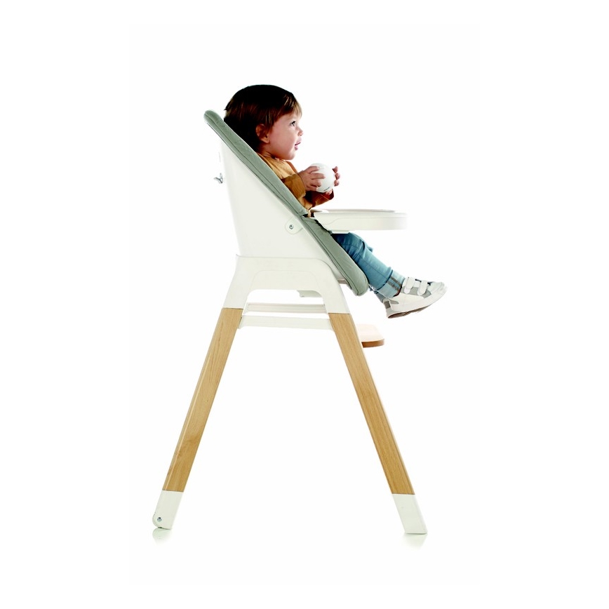 Jané - Children's dining chair 3in1 WOODY grey