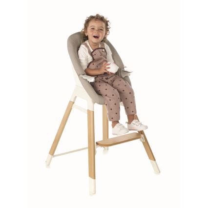 Jané - Children's dining chair 3in1 WOODY grey