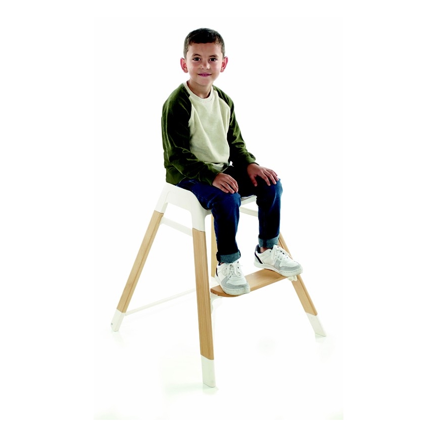 Jané - Children's dining chair 3in1 WOODY grey