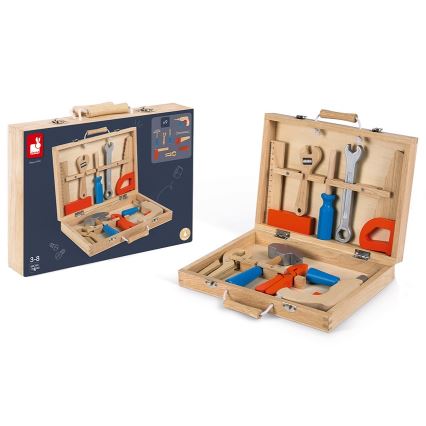 Janod - Case with tools BRICOKIDS