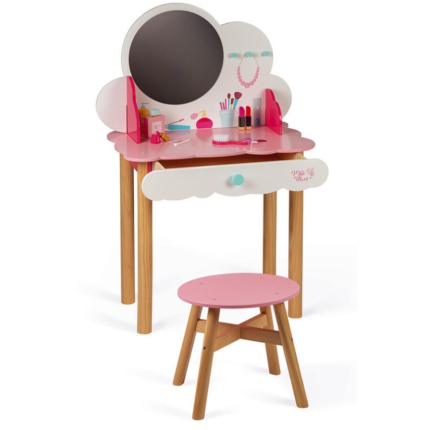 Janod - Children's cosmetic table CANDY CHIC