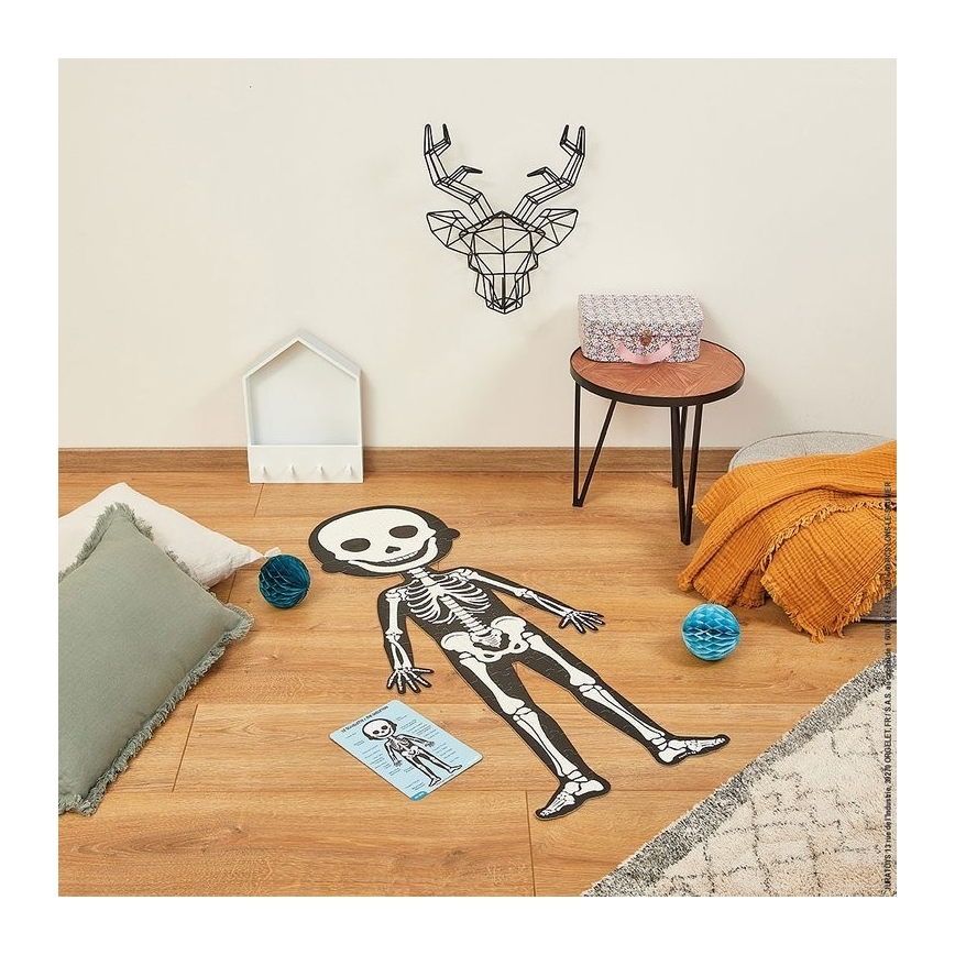 Janod - Children's educational puzzle 225 pcs human body