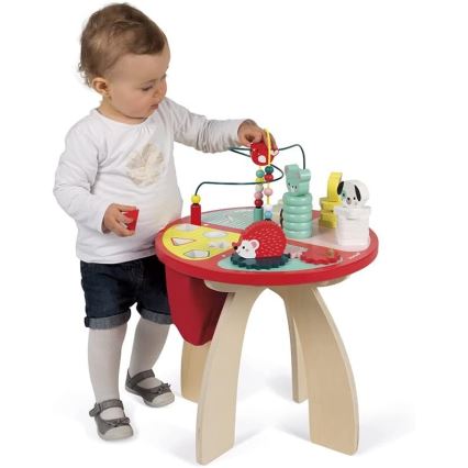 Janod - Children's interactive table BABY FOREST