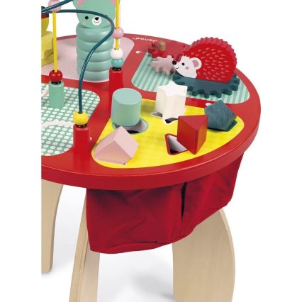 Janod - Children's interactive table BABY FOREST