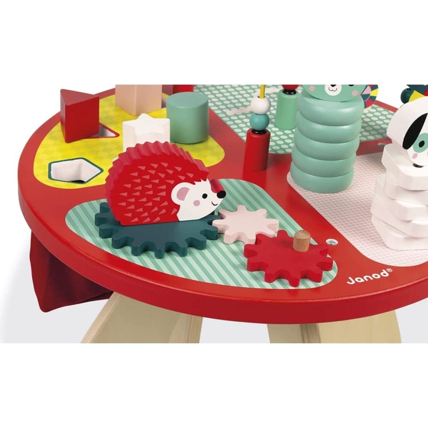 Janod - Children's interactive table BABY FOREST