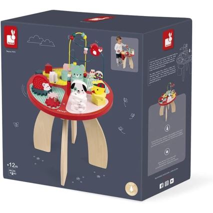 Janod - Children's interactive table BABY FOREST