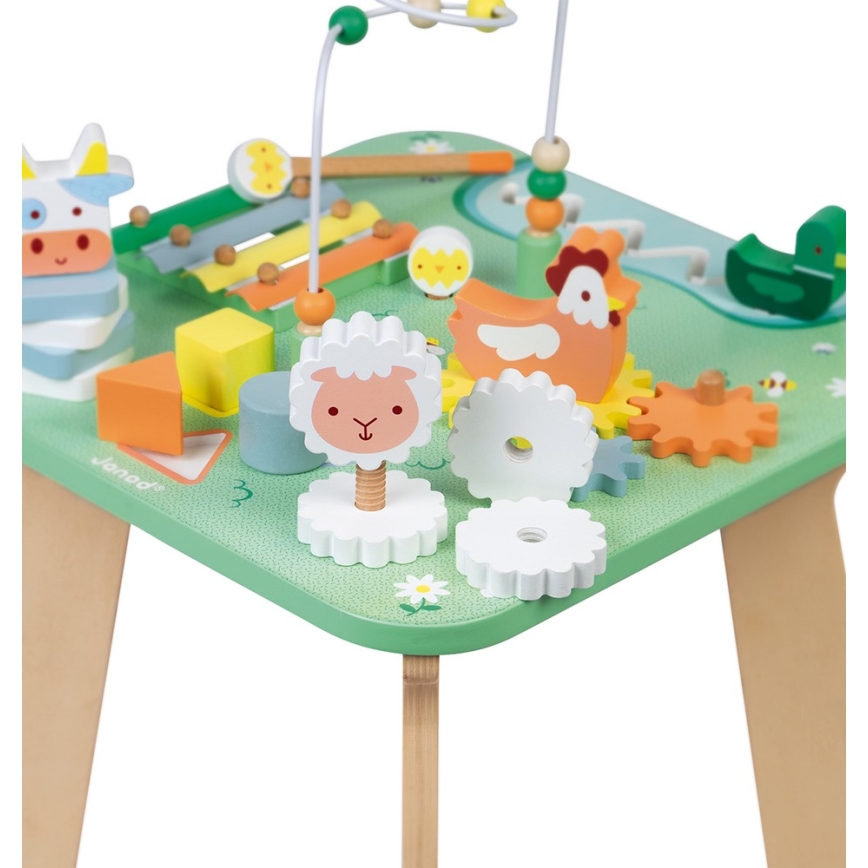 Janod - Children's interactive table meadow
