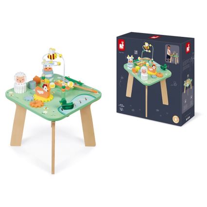 Janod - Children's interactive table meadow