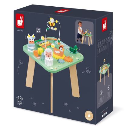 Janod - Children's interactive table meadow